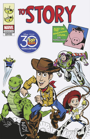 The Avengers, Vol. 9 #32E (Pixar Toy Story Homage variant)