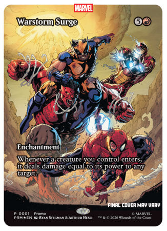 Avengers: Armageddon #1D (Magic: The Gathering variant)