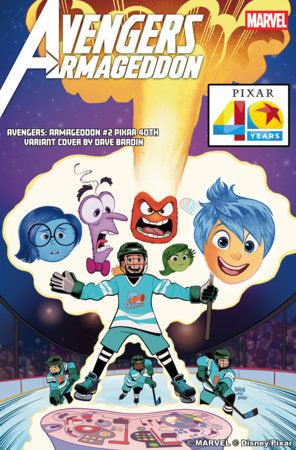 Avengers: Armageddon #2D (Pixar's 40th anniversary - Inside Out variant)