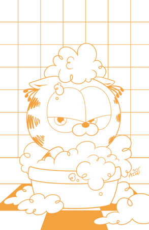 Baby Garfield #4E (Unlimited Virgin variant)