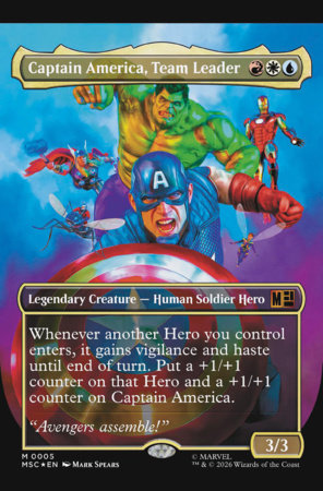 Captain America, Vol. 12 #12C (Magic: The Gathering variant)