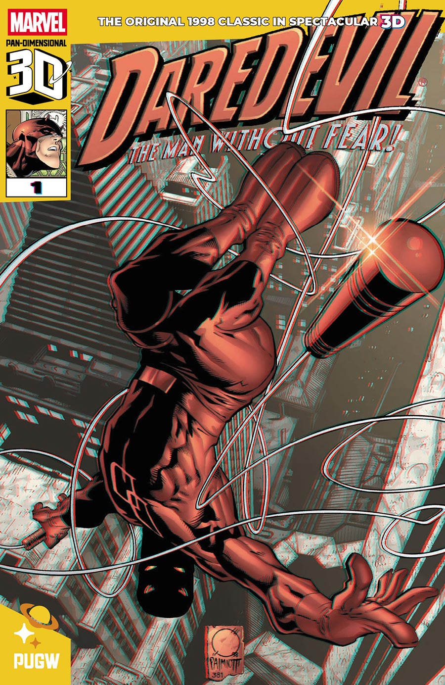 Daredevil, Vol. 2 #1F (Pan Dimensional 3D Edition)