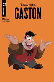 Disney Villains: Gaston #3B (Animation Art variant)