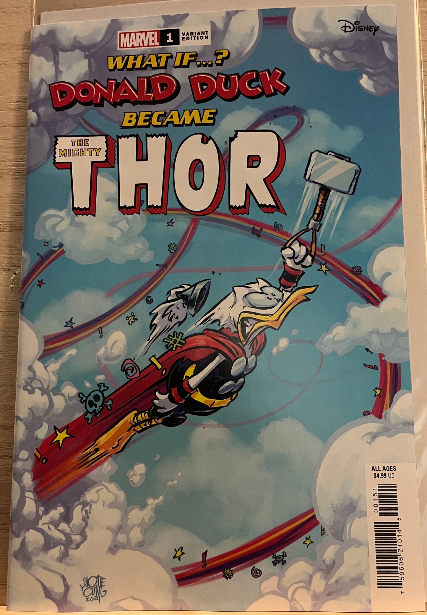 What If...? Donald Duck became Thor #1E