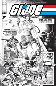 G.I. Joe: A Real American Hero 2023 (Image) #330L (3rd printing - B&W variant)