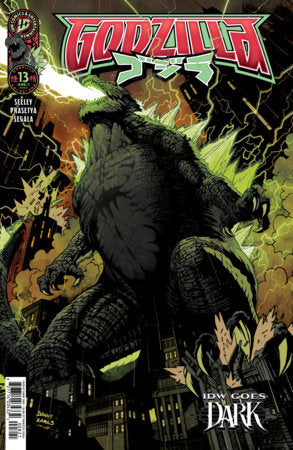Godzilla (Kai-Sei Era) #13E (IDW Goes Dark variant)