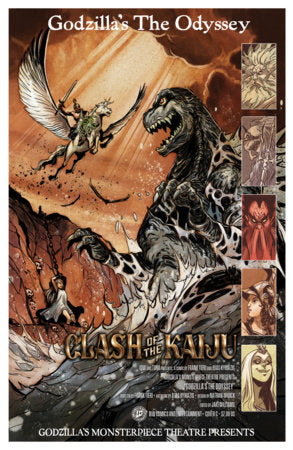 Godzilla's Monsterpiece Theatre Presents: Godzilla's the Odyssey (Cover C)