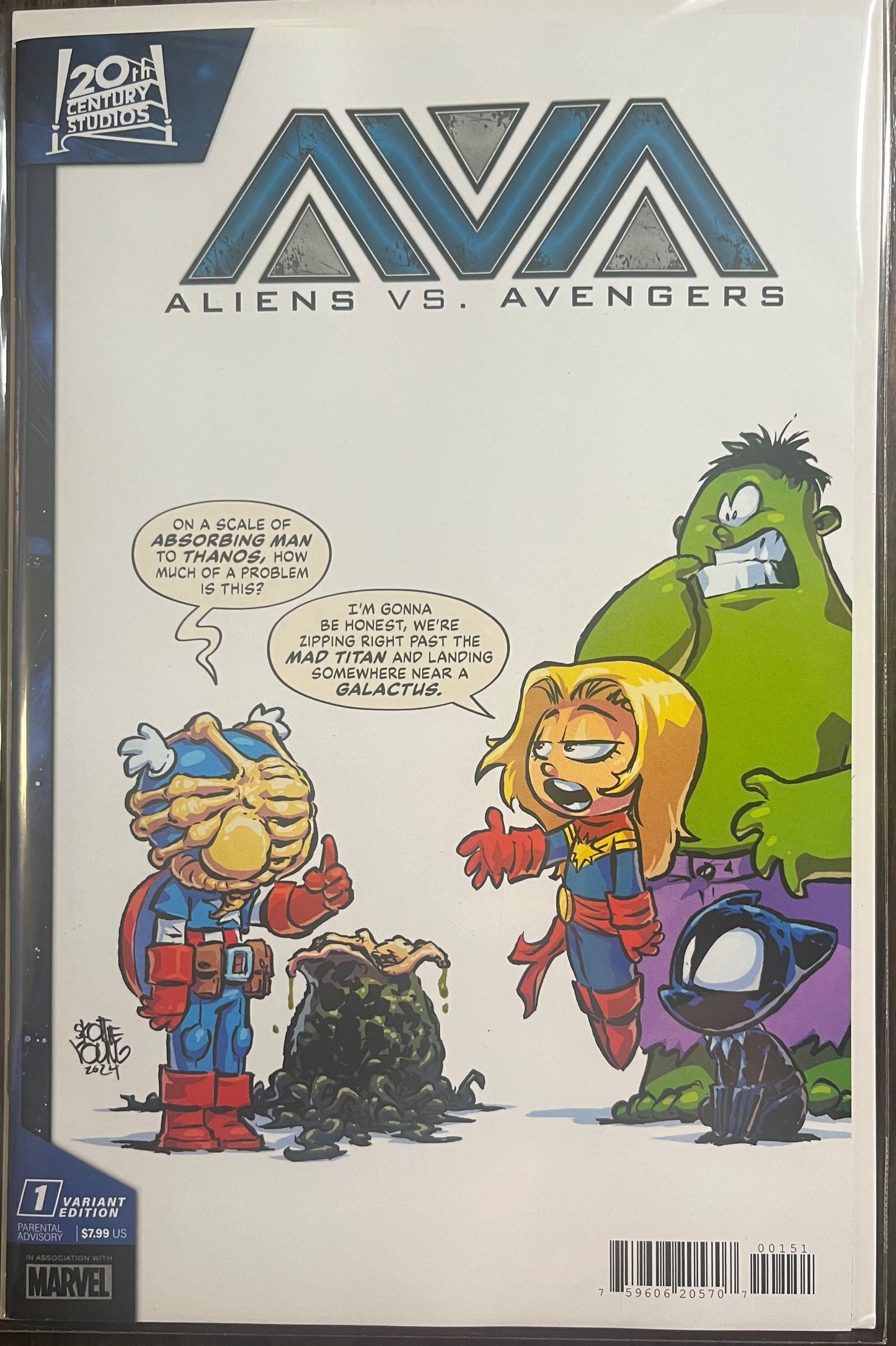 Aliens vs. Avengers #1E