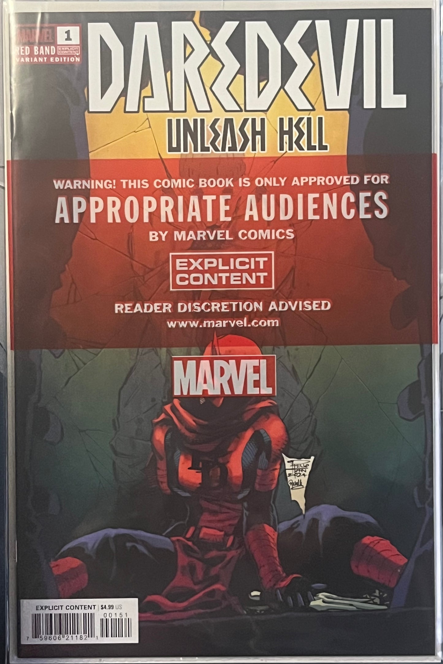Daredevil: Unleash Hell - Red Band #1E