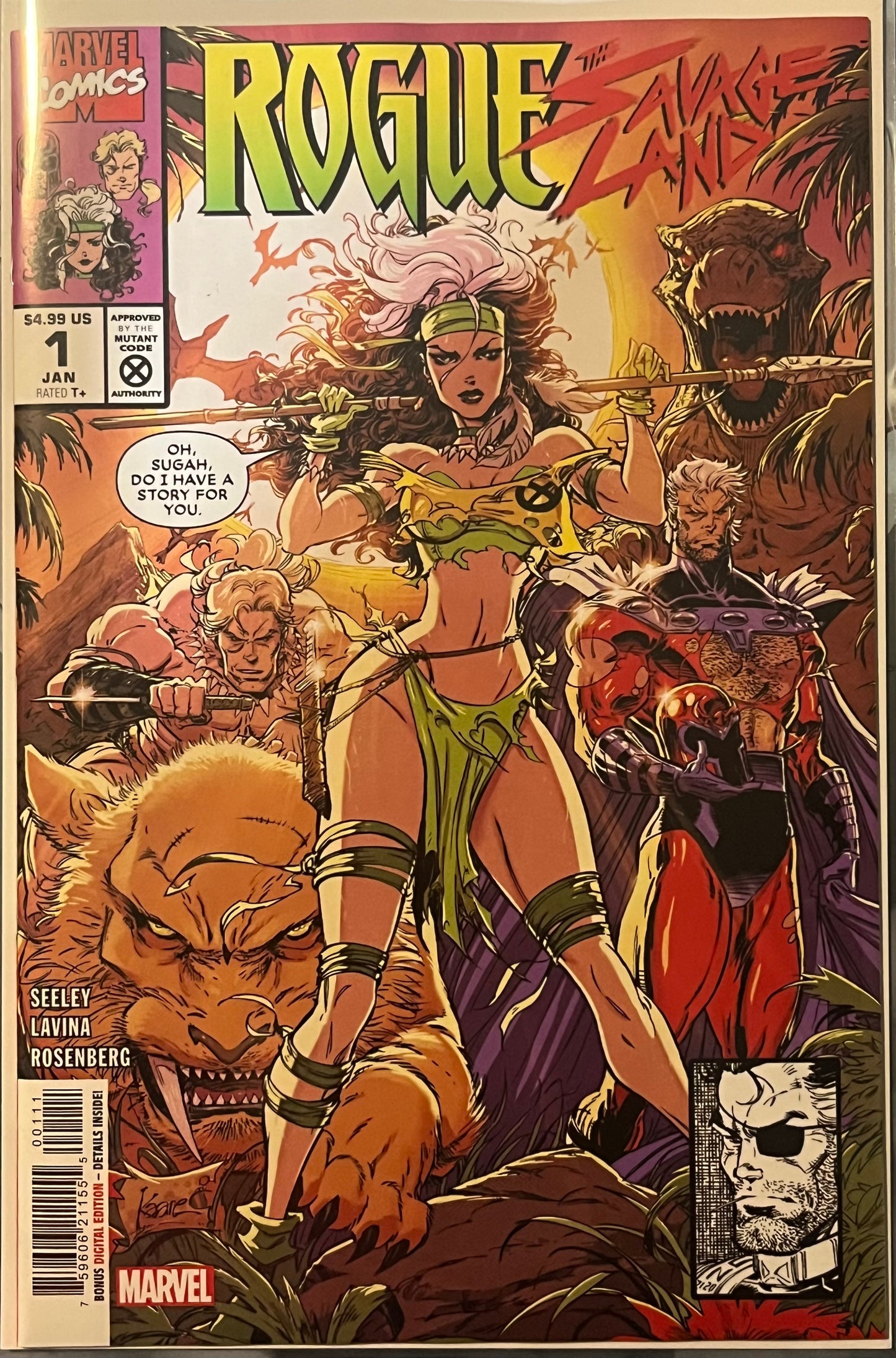 Rogue: The Savage Land #1A