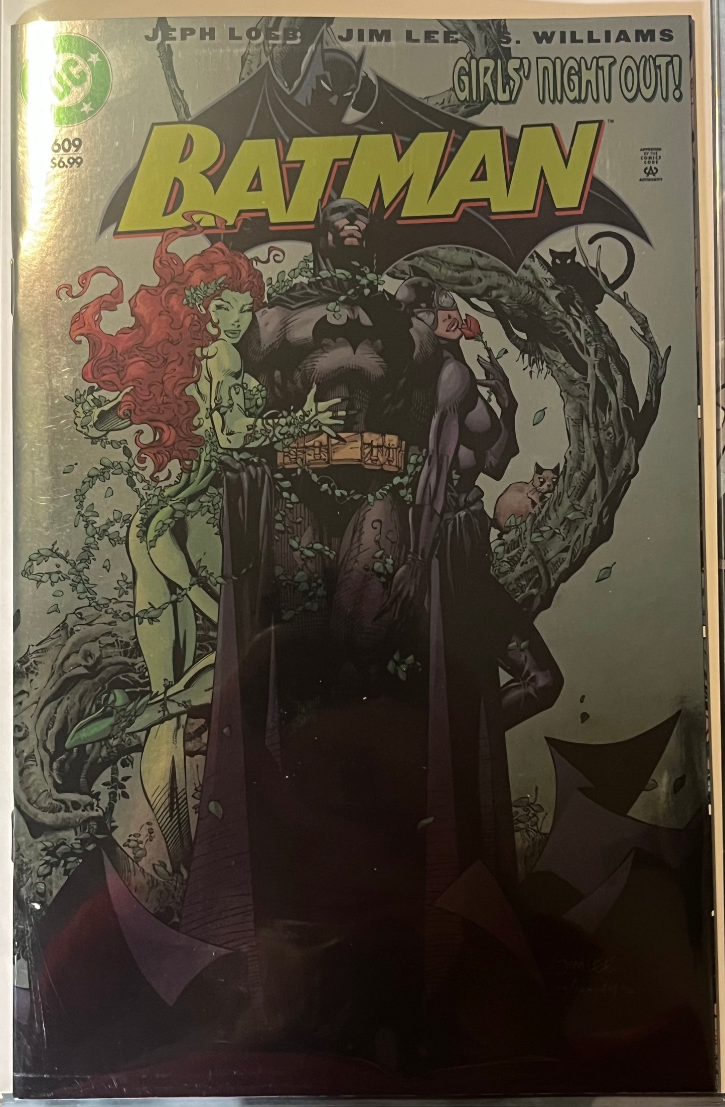Batman, Vol. 1 #609C (Foil Facsimile SDCC 2024 variant)