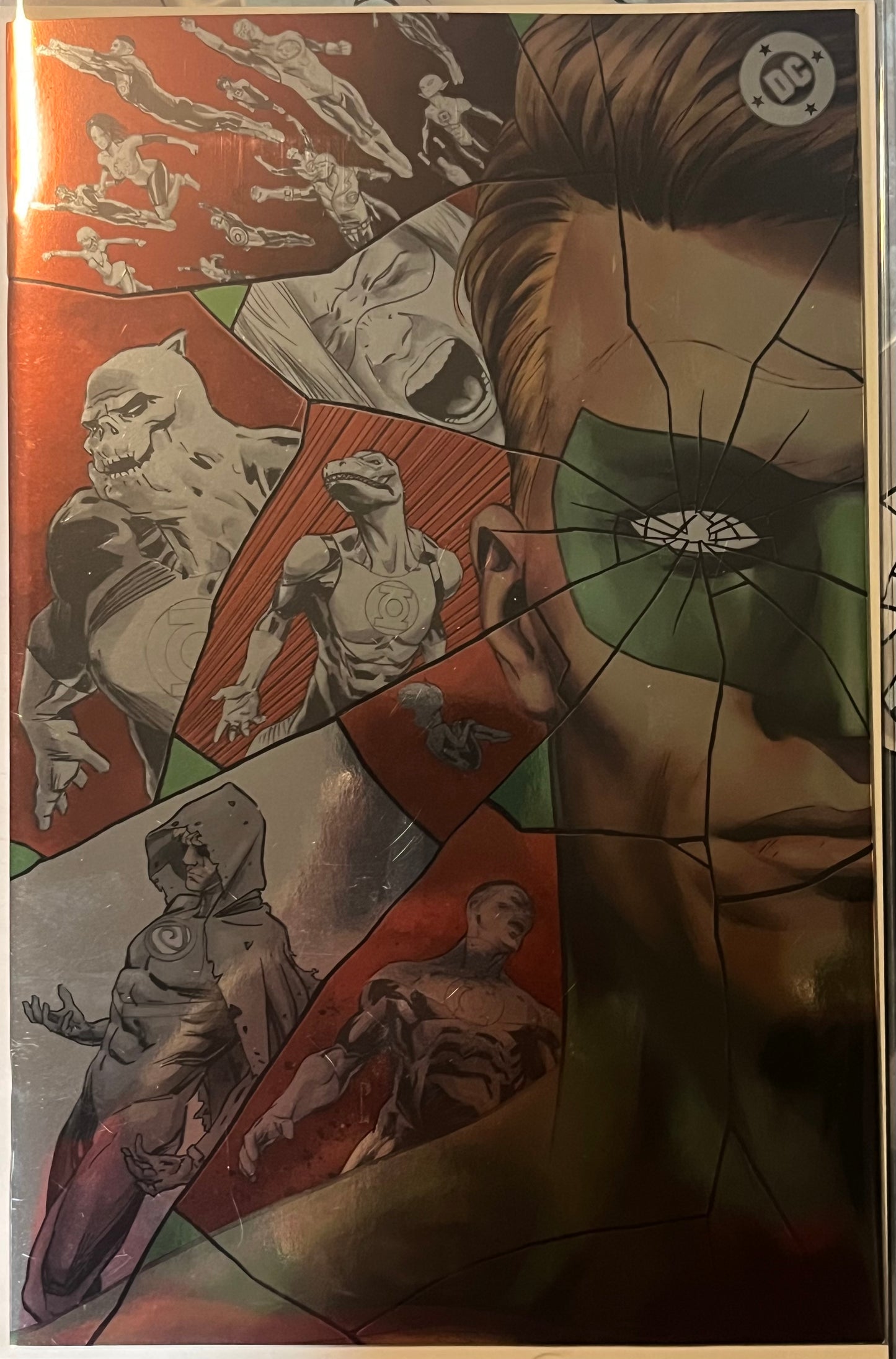Green Lantern: Fractured Spectrum #1B (Foil variant)