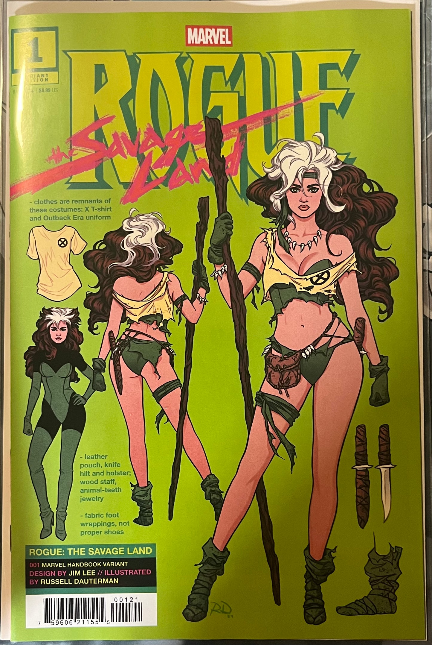 Rogue: The Savage Land #1B