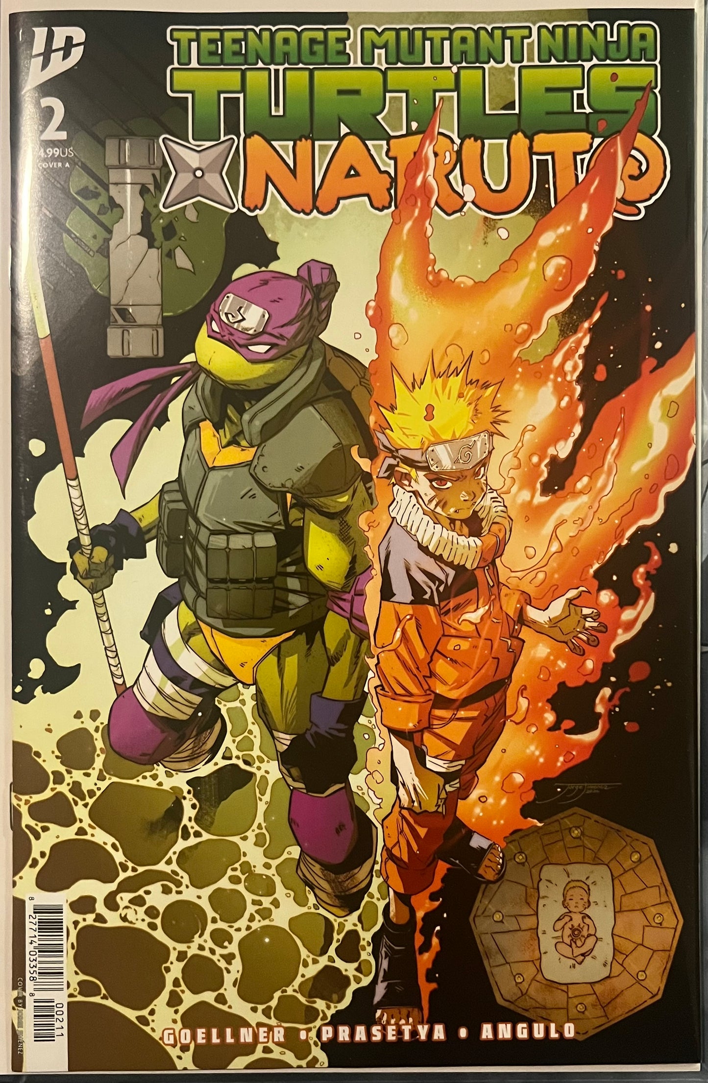 Teenage Mutant Ninja Turtles X Naruto #2A