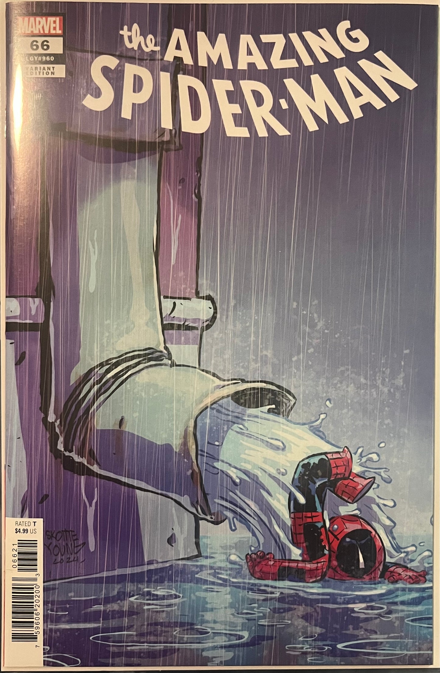 The Amazing Spider-Man, Vol. 6 #66B (8 Deaths of Spider-man variant)