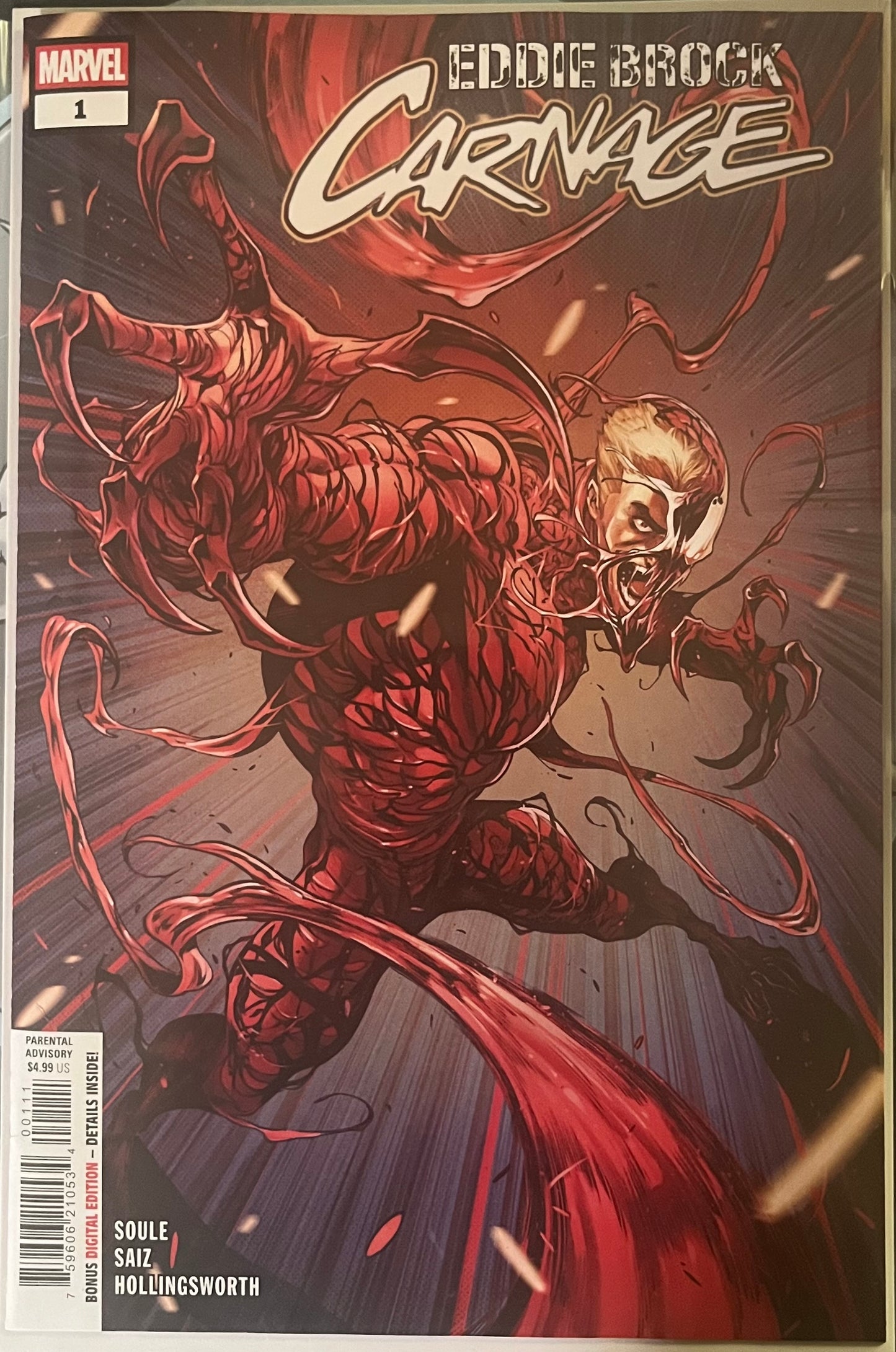 Eddie Brock: Carnage #1A