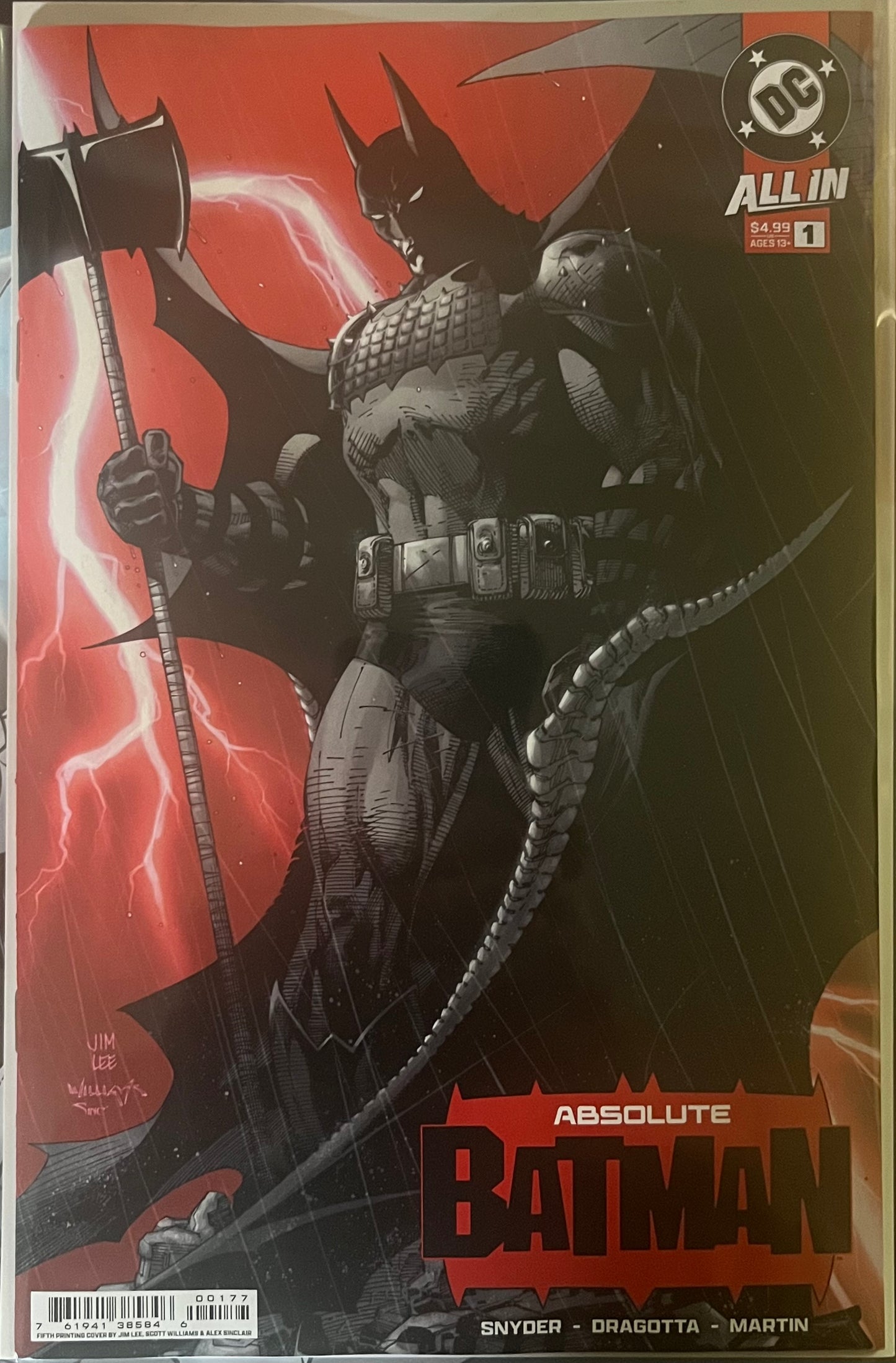 Absolute Batman #1AY (5th Printing)
