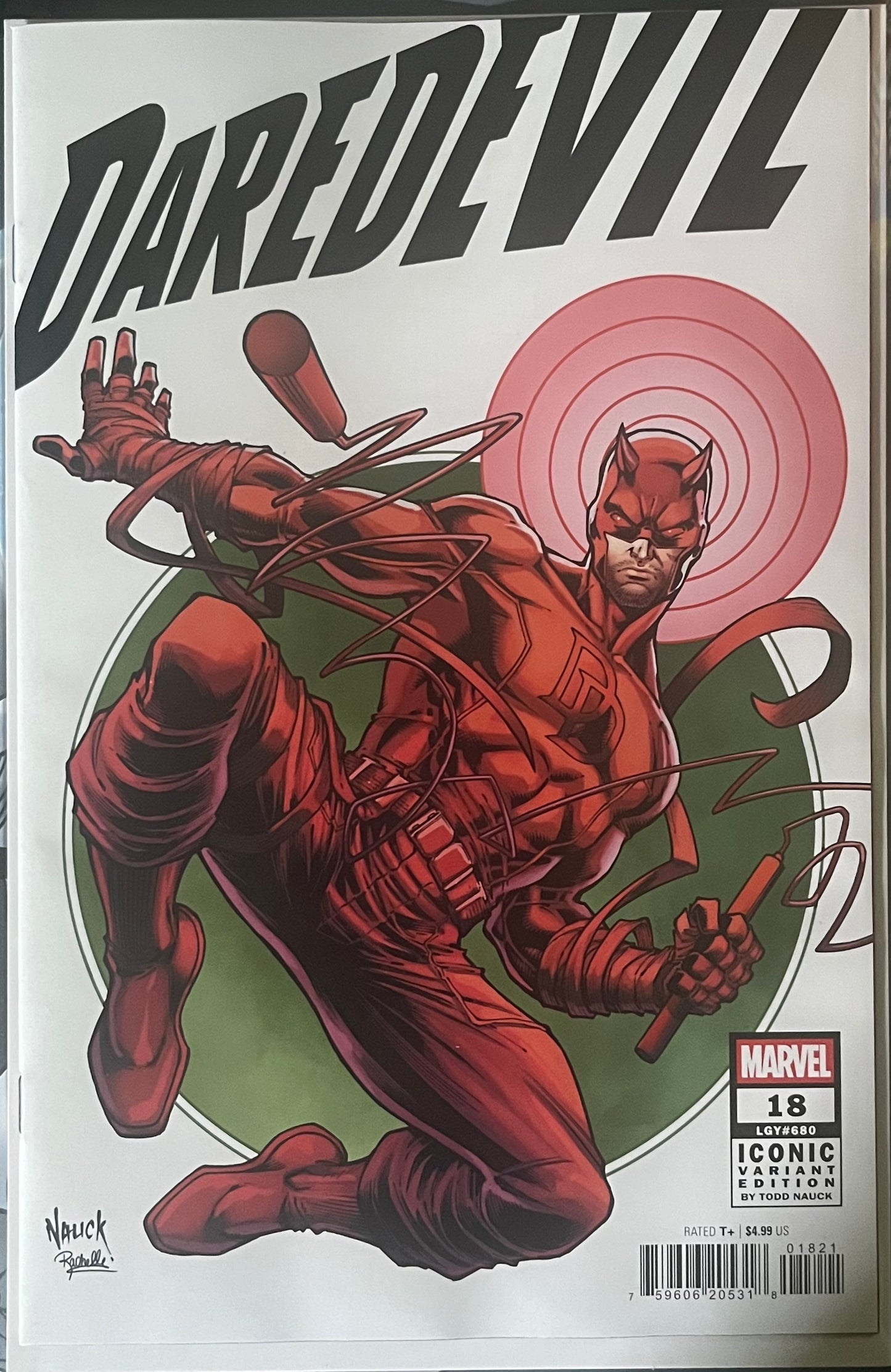 Daredevil, Vol. 8 #18B (Iconic variant)