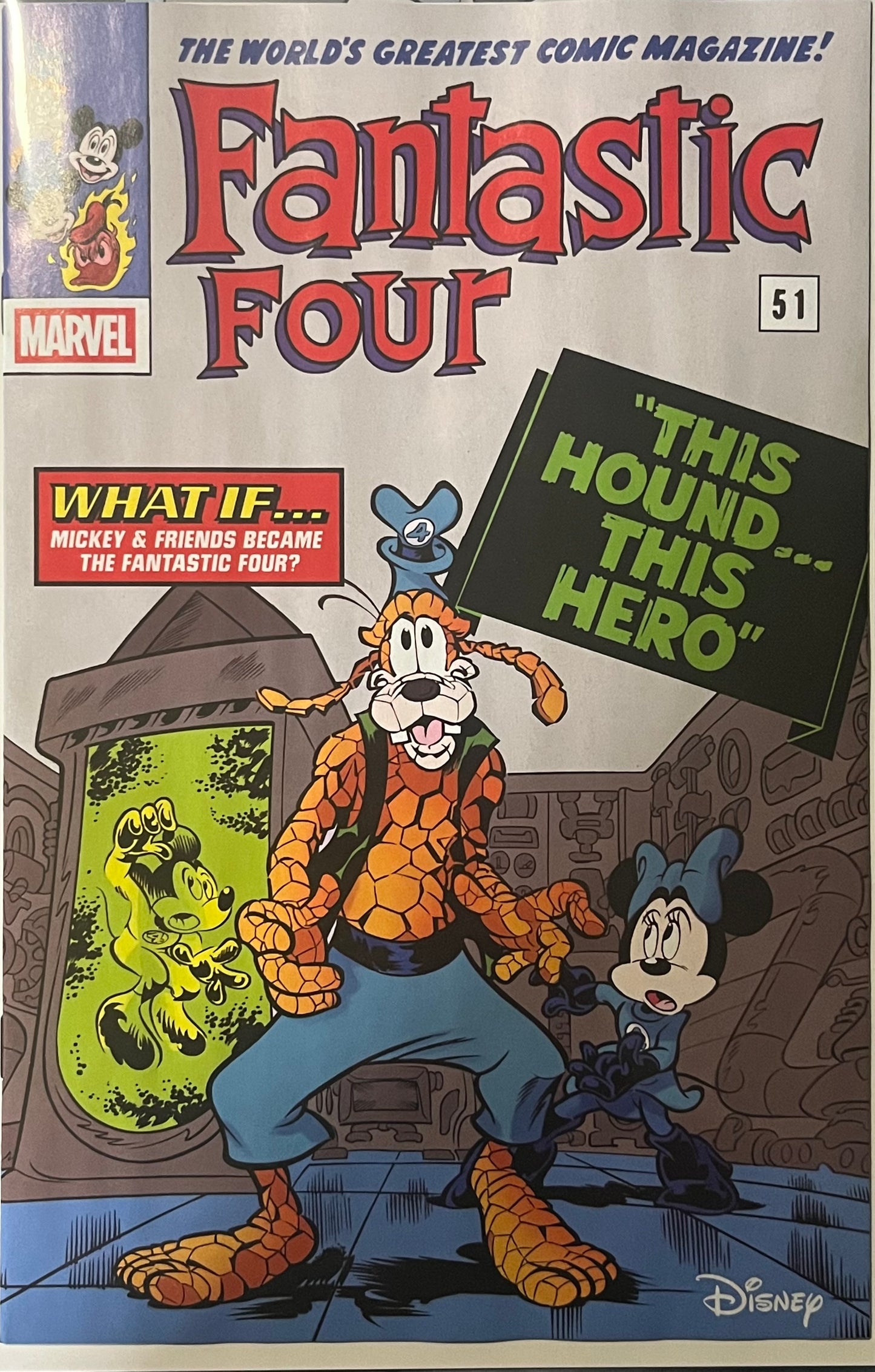 Fantastic Four, Vol. 7 #29B (Disney Fantastic Four variant)