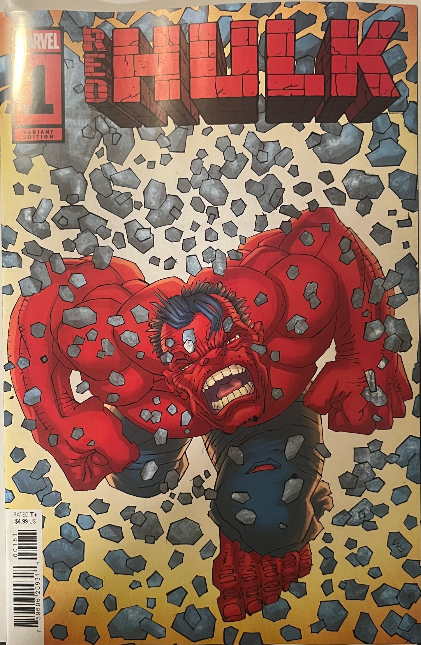 Red Hulk #1H