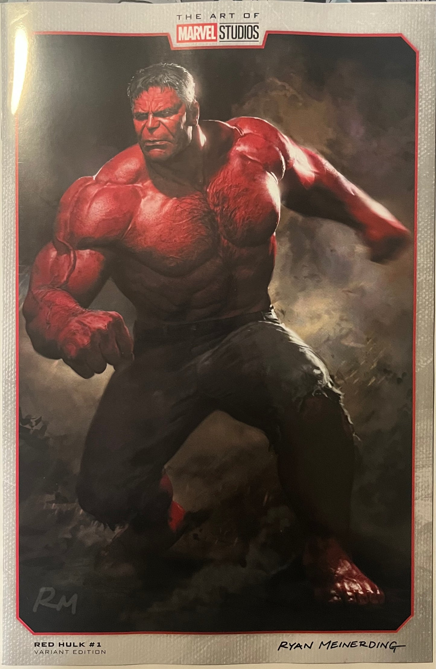 Red Hulk #1D (Marvel Studios variant)