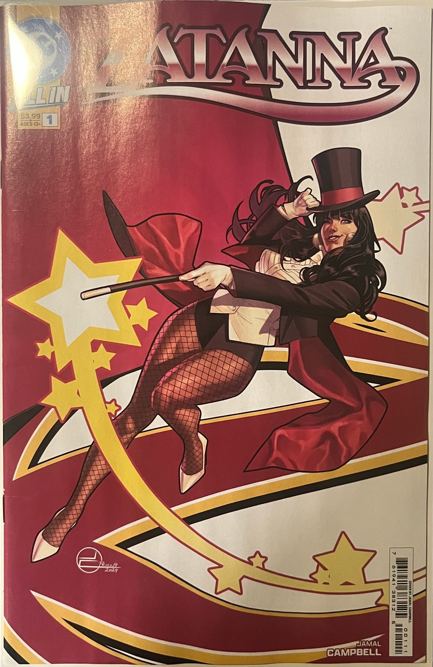 Zatanna, Vol. 3 #1A