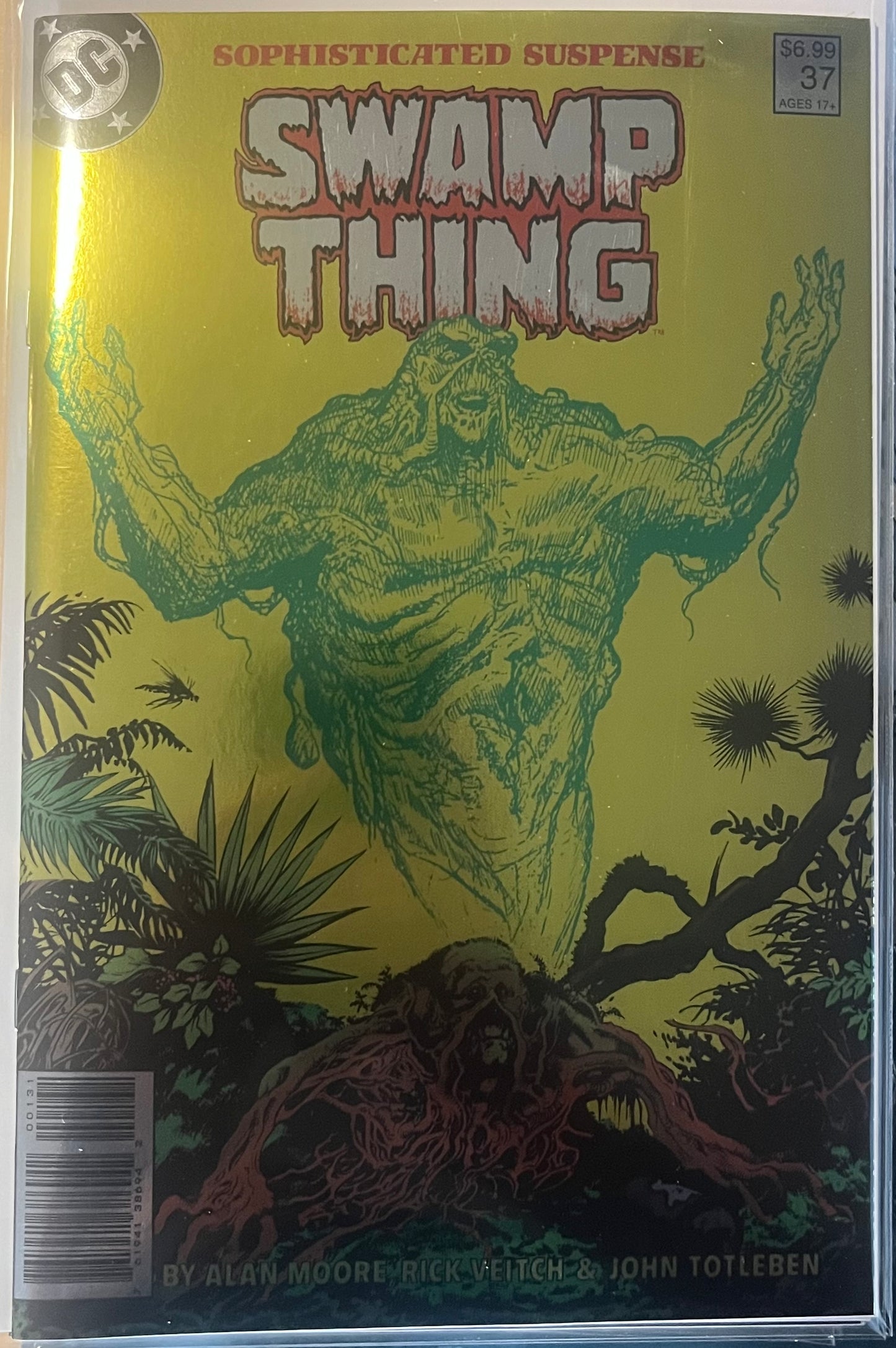 Swamp Thing #37 (facsimile foil)