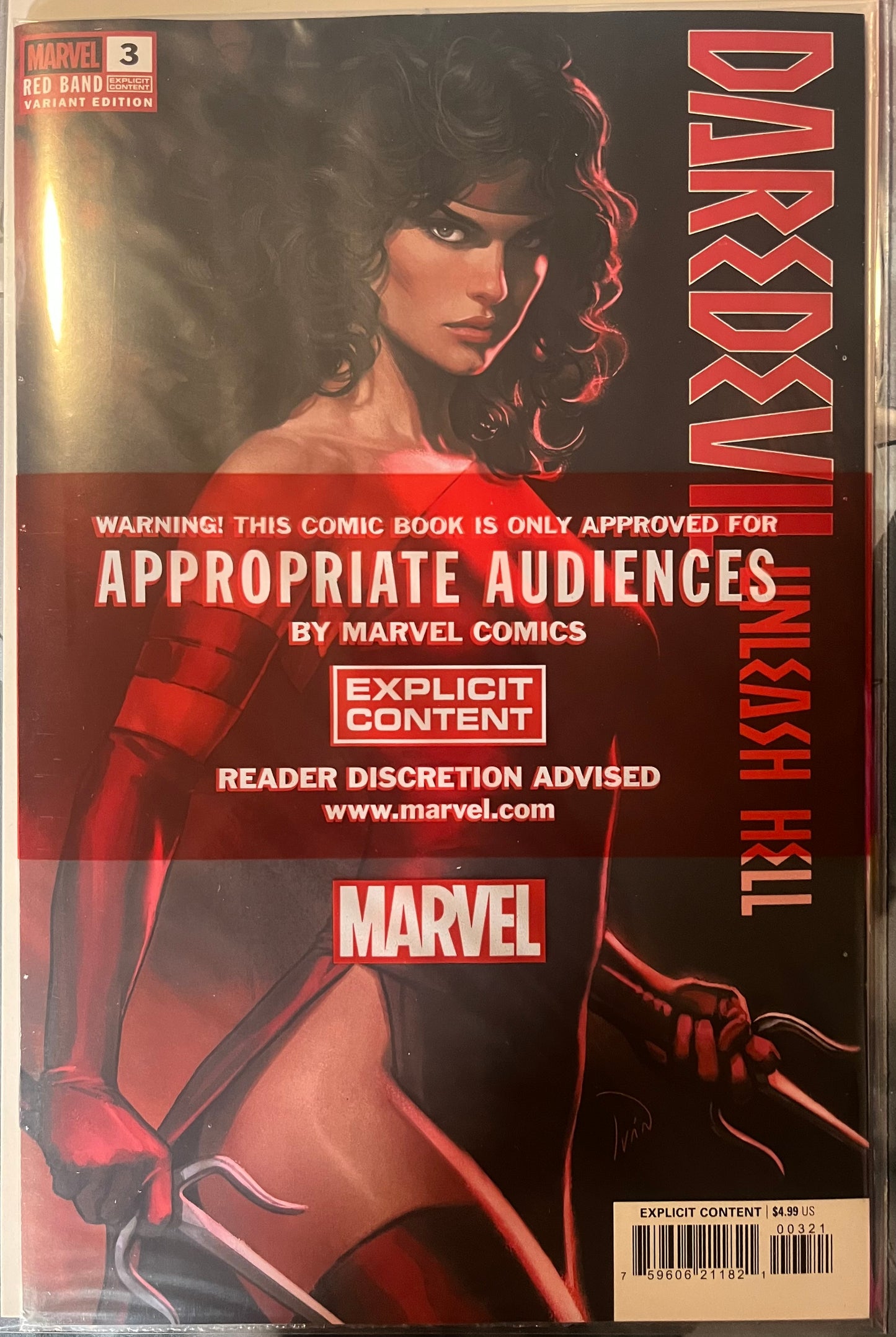 Daredevil #3B (red band)