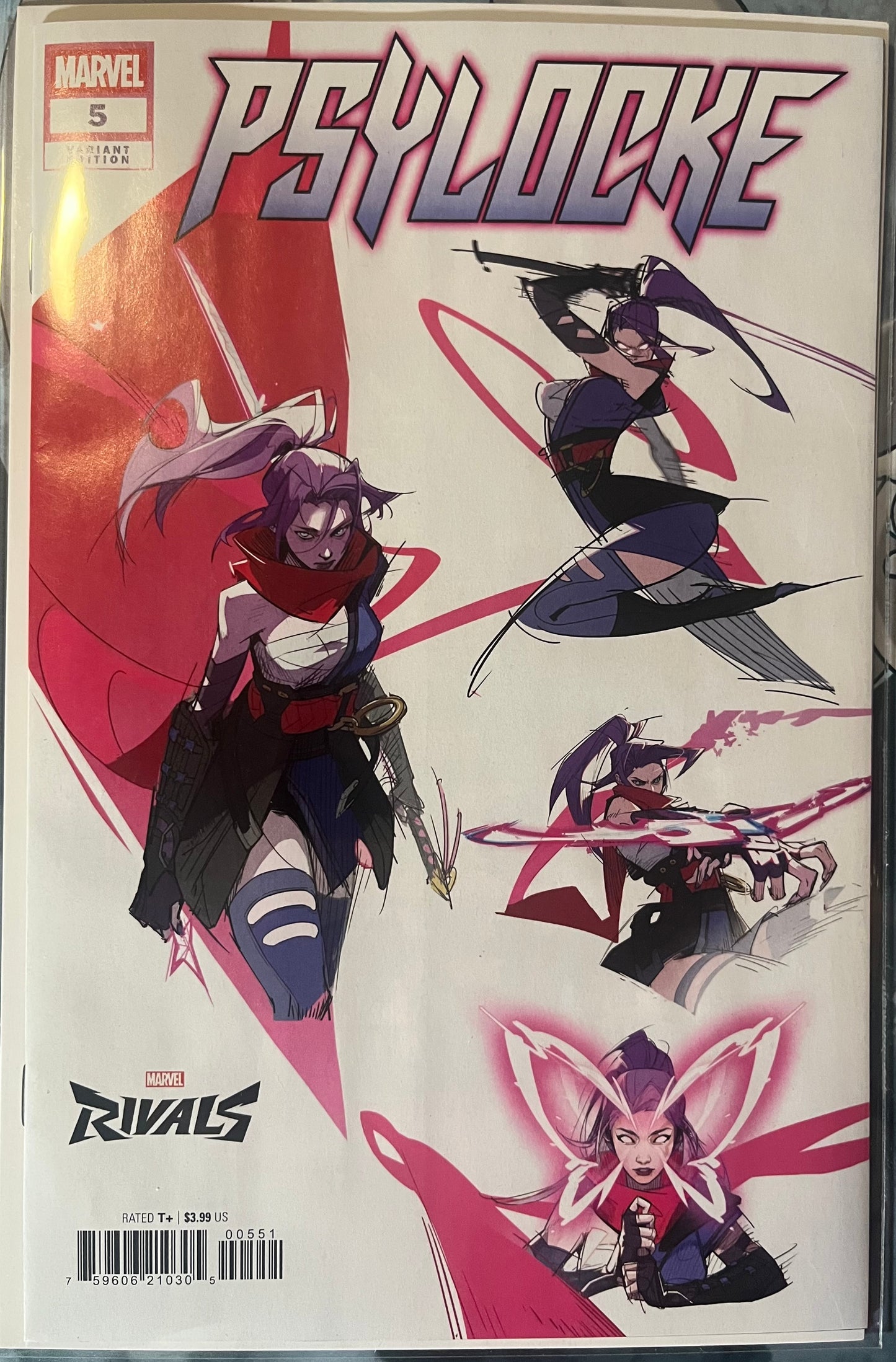 Psylocke #5E (marvel Rivals)