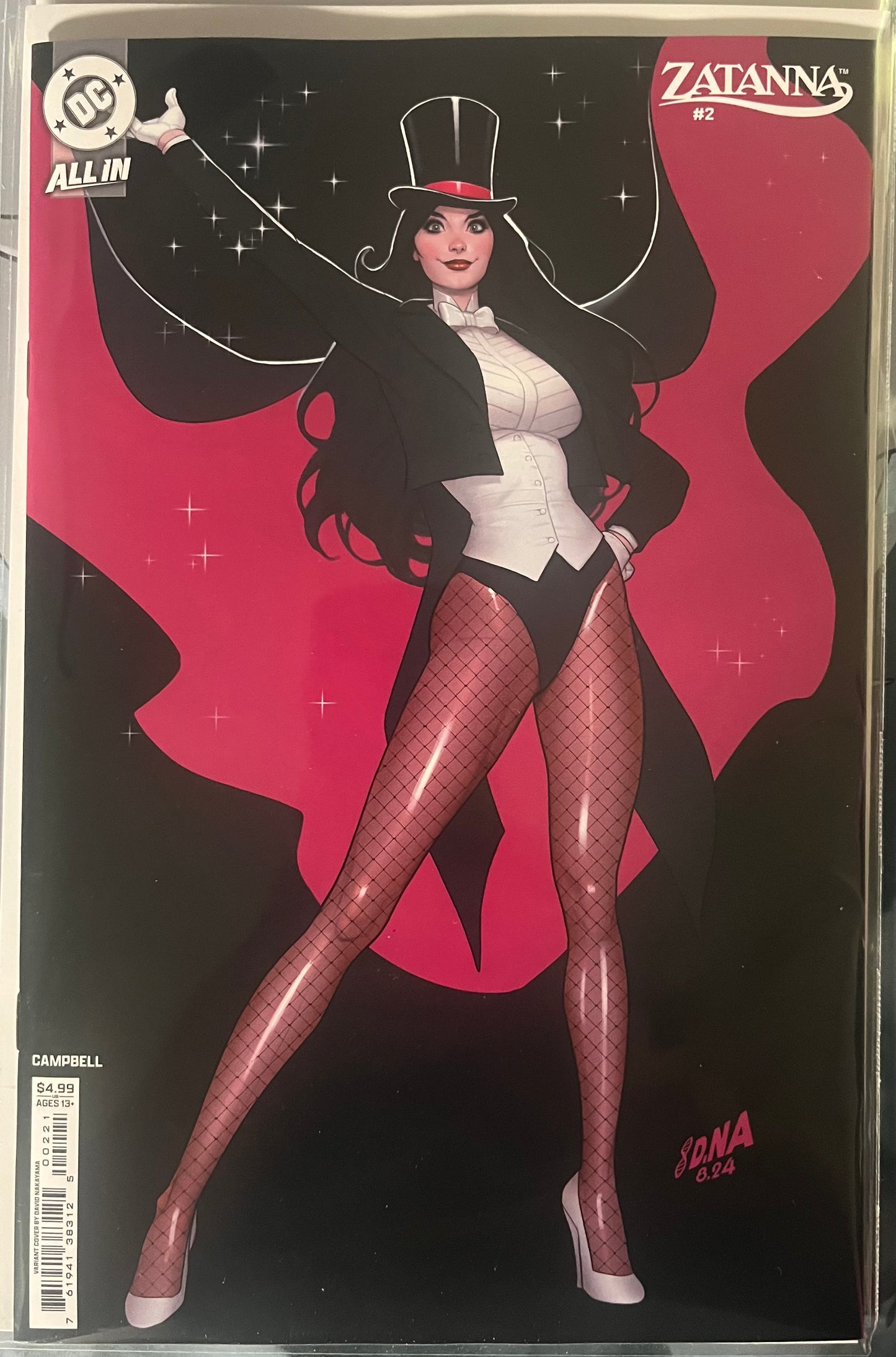 Zatanna, Vol. 3 #2B
