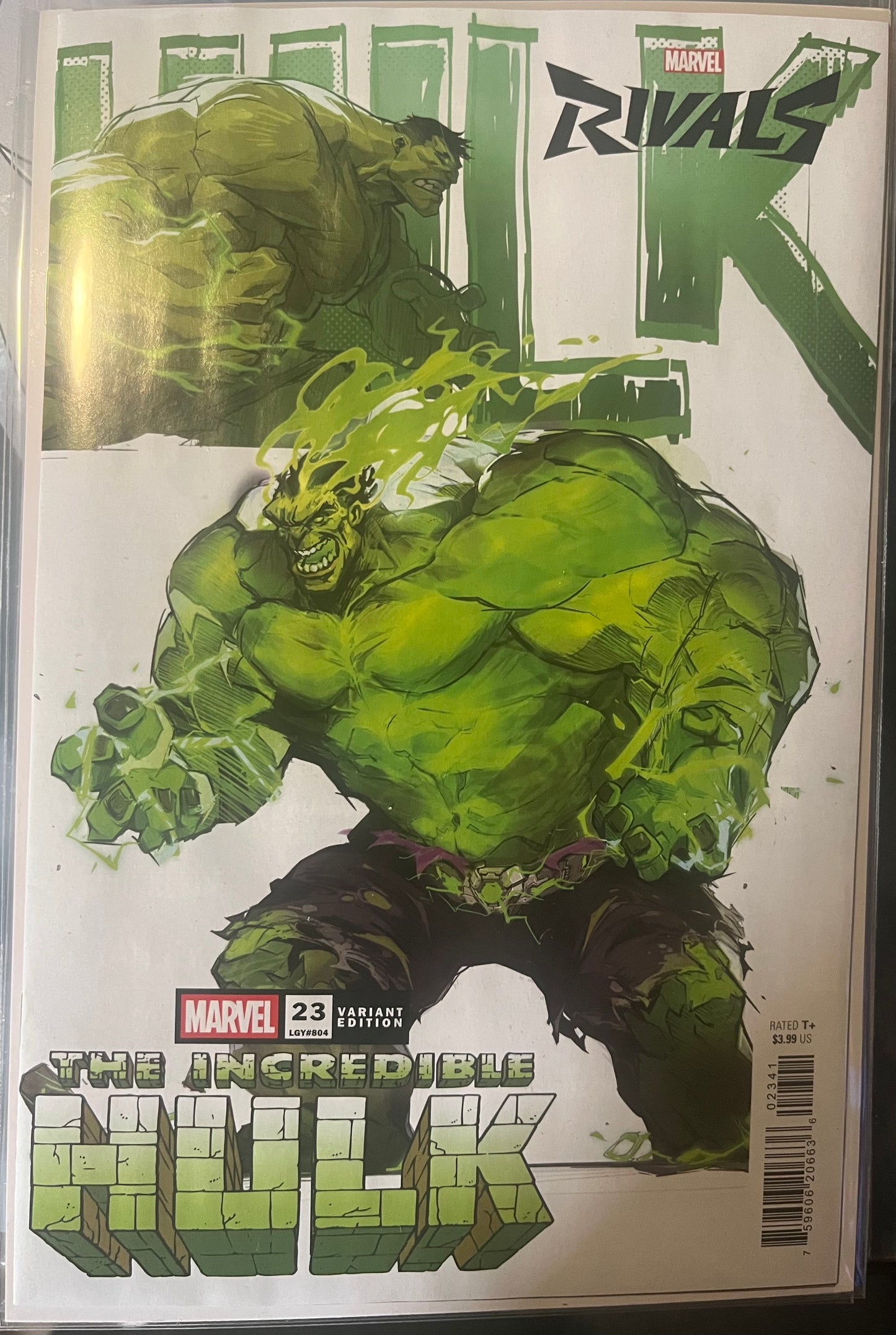 The Incredible Hulk, Vol. 4 #23D (NetEase Games Marvel Rivals variant)