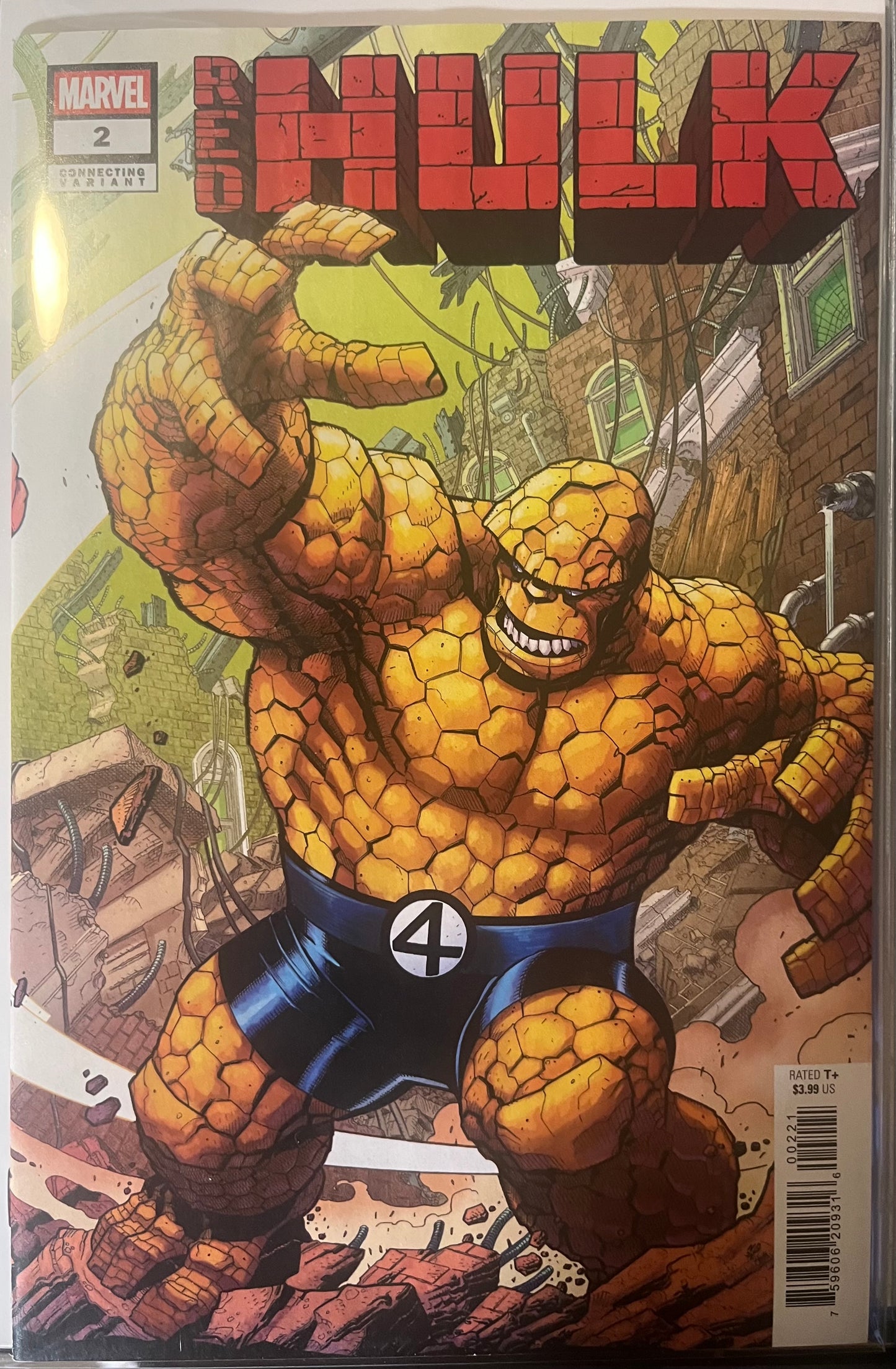 Red Hulk #2B (Connecting Cover variant)