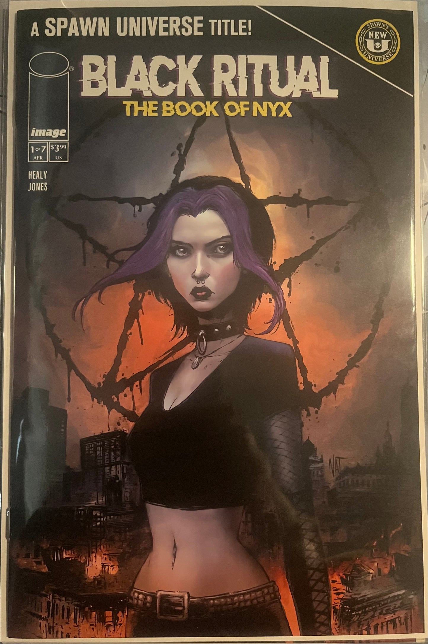 Black Ritual: The Book of NYX #1A