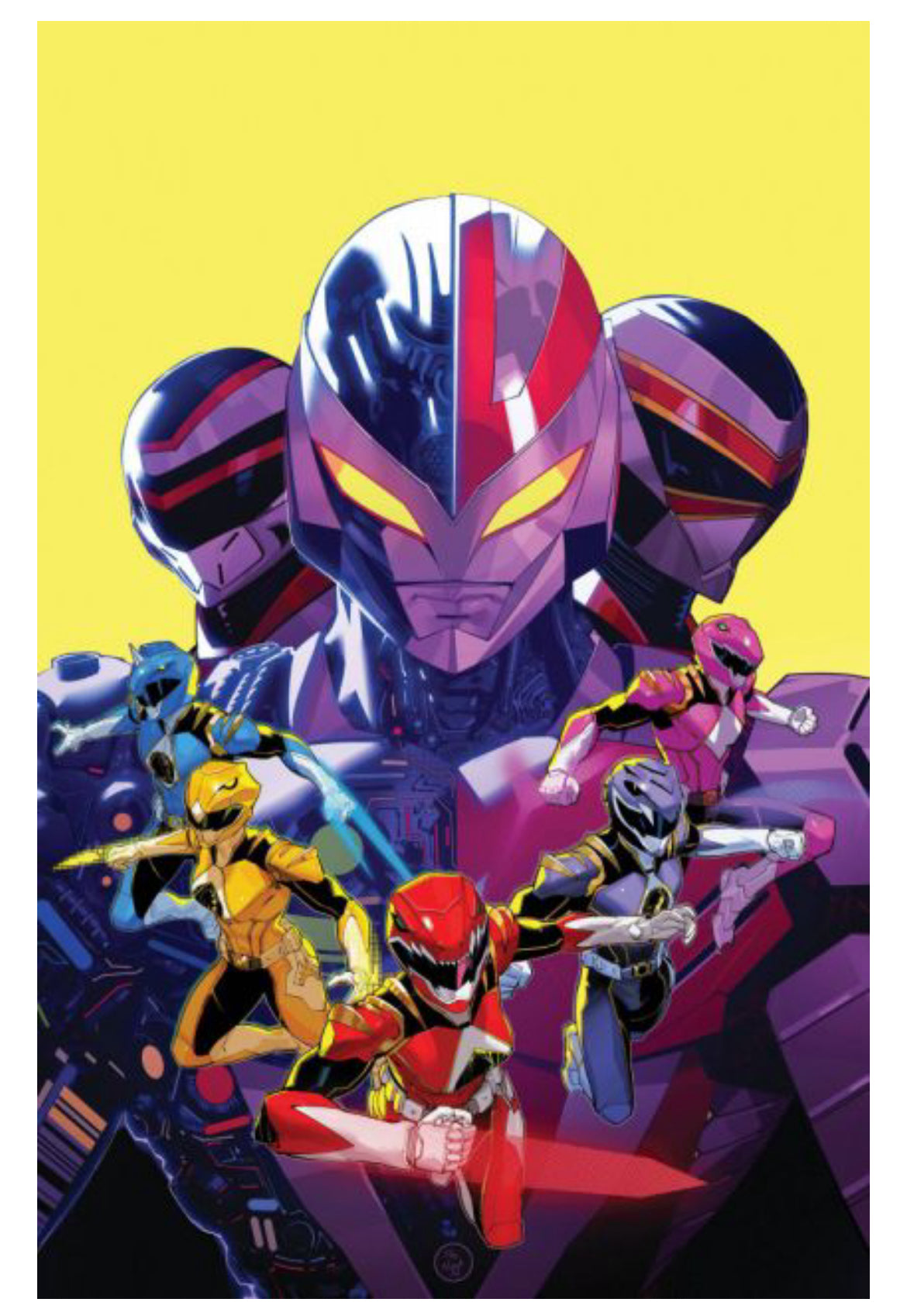 Power Rangers Prime #8I (Unlockable Virgin variant)