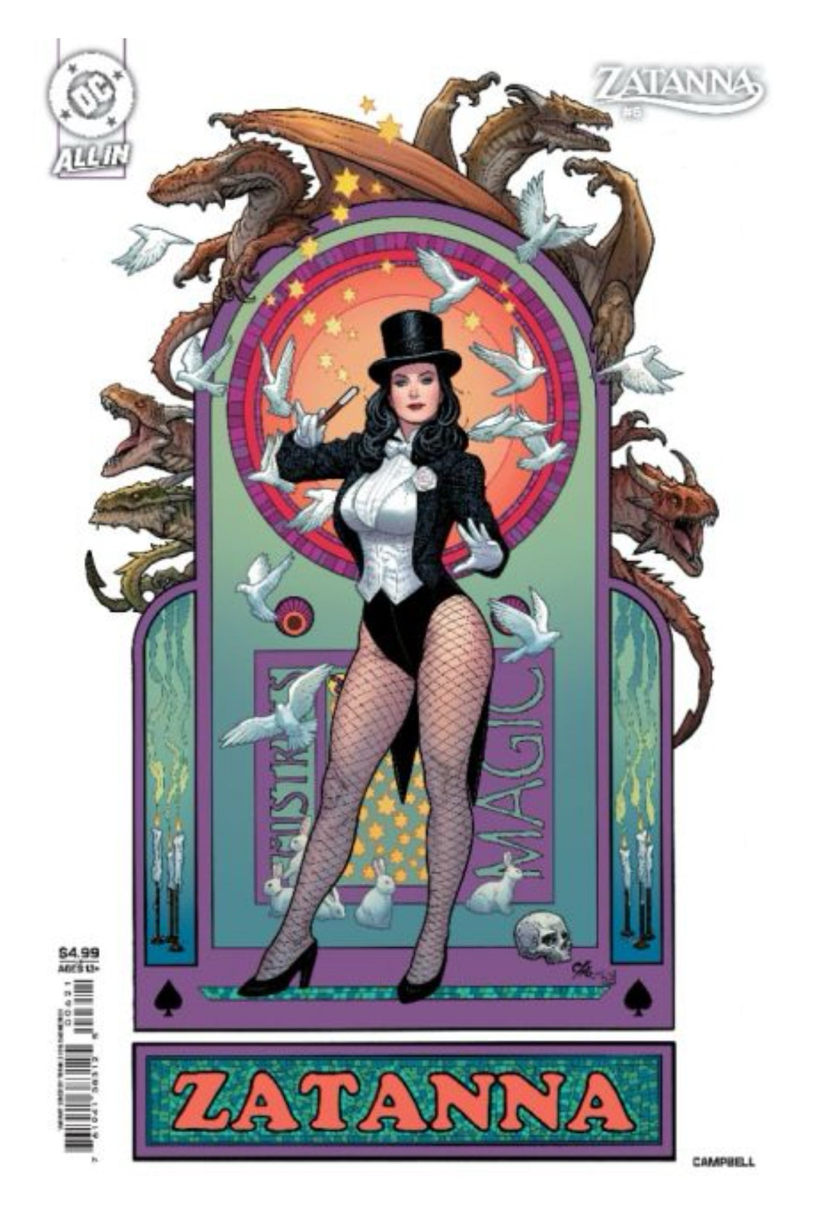 Zatanna, Vol. 3 #6B
