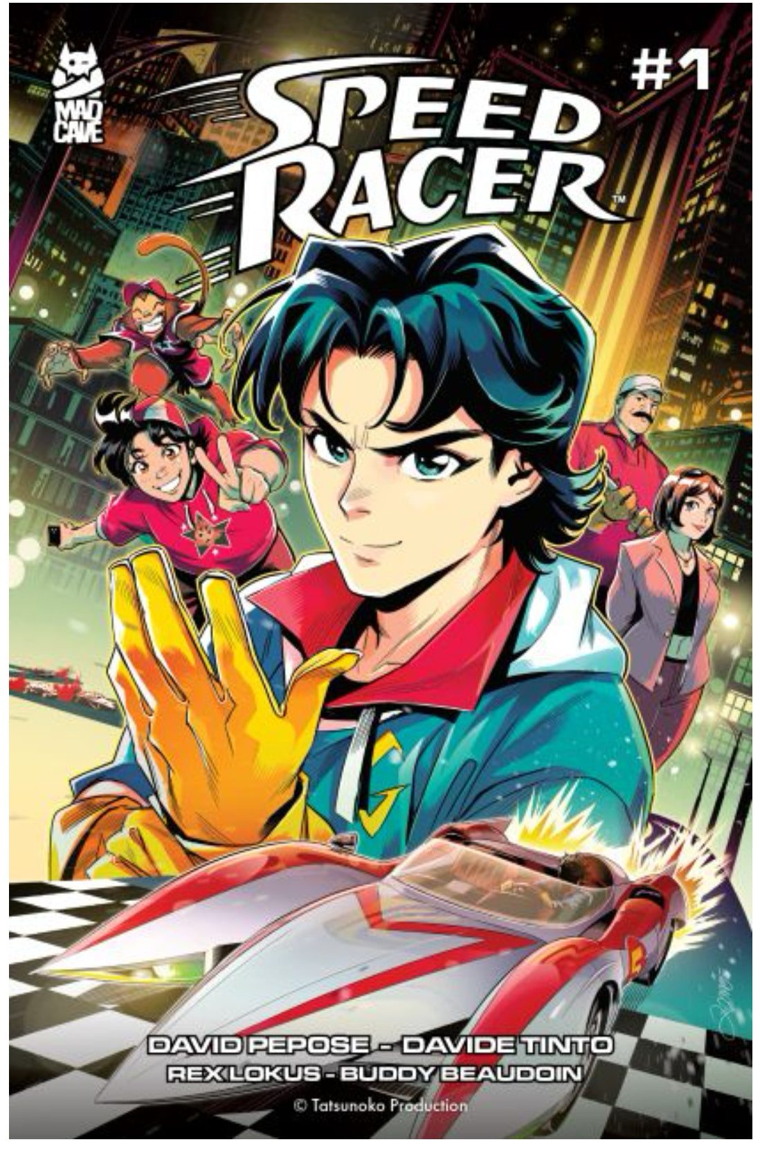 Speed Racer #1A - Mad Cave Studios