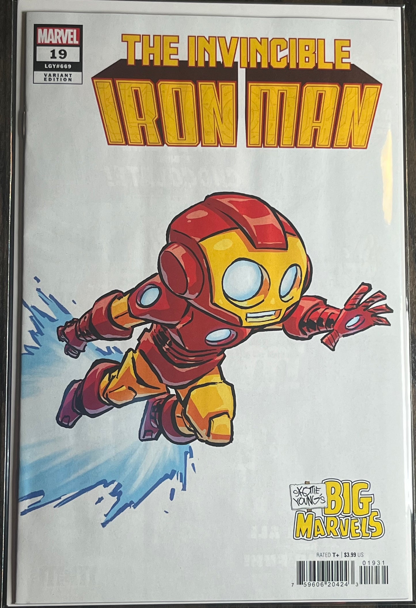 The Invincible Iron Man, Vol. 4 #19C (Big Marvels variant)