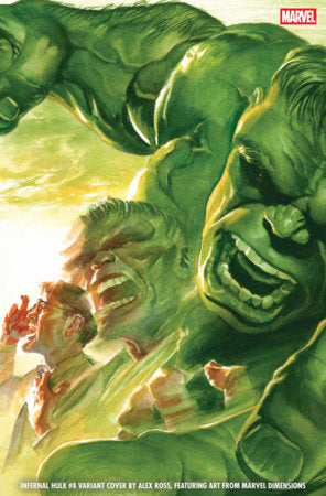 Infernal Hulk #8B (Marvel Dimensions variant)