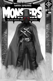 Mark Spears Monsters: Black, White & Dead #1D (7th printing - Absolute Batman Homage variant)