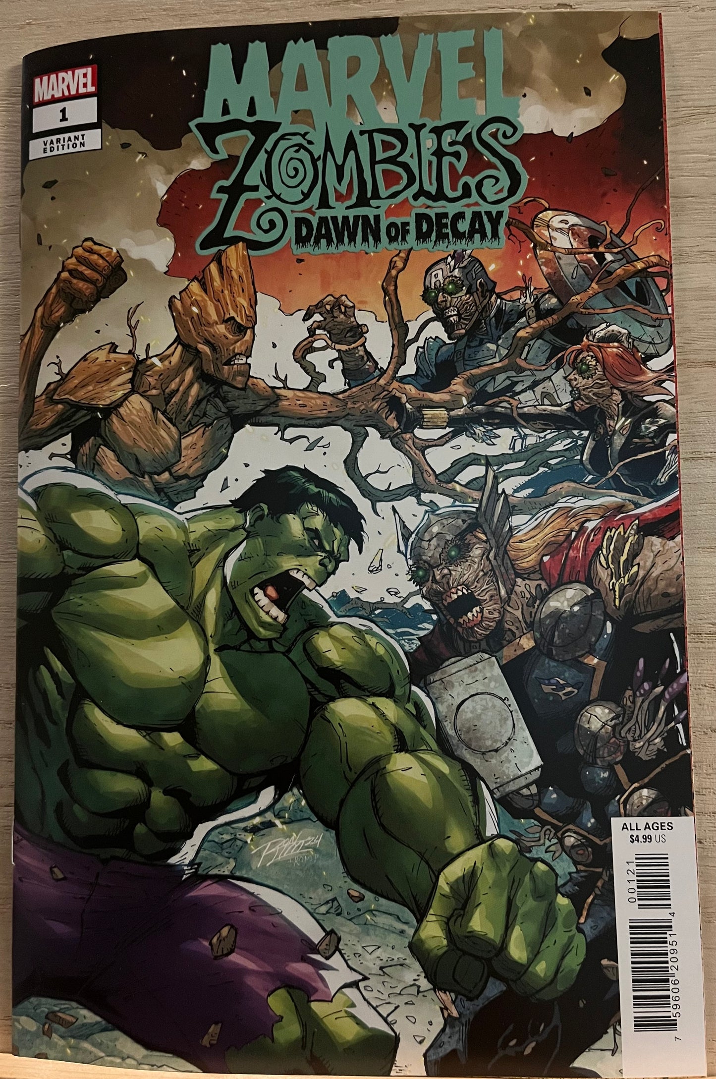 Marvel Zombies: Dawn of Decay #1B