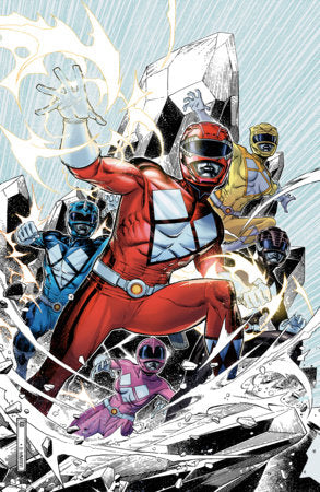 Mighty Morphin Power Rangers, Vol. 3 (Boom! Studios) #1E (Foil variant)