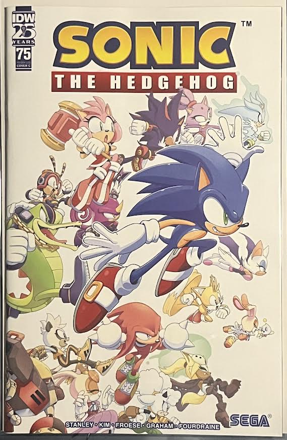 Sonic the Hedgehog, Vol. 3 #75C (Wraparound variant)