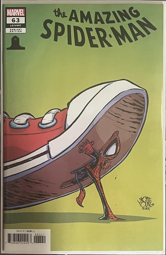 The Amazing Spider-Man, Vol. 6 #63C (8 Deaths of Spider-Man variant)