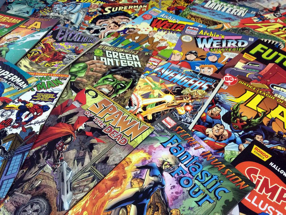 $2 Comic Bin