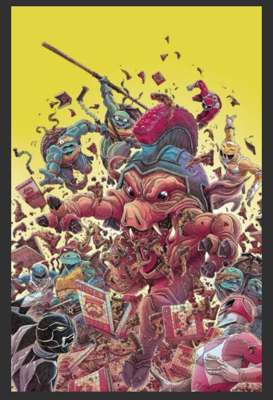 Mighty Morphin Power Rangers/Teenage Mutant Ninja Turtles, Vol. 3 #1I (1:25 Ratio variant)