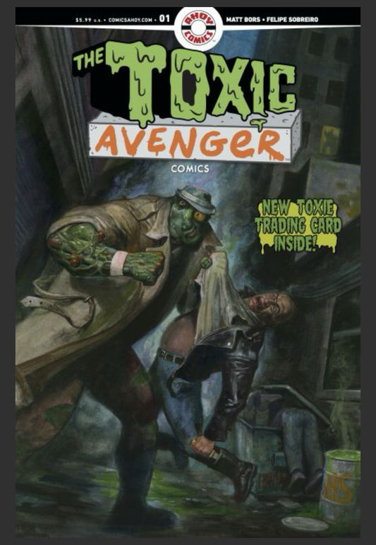 The Toxic Avenger Comics #2D (Exclusive Trading Cards by Matt Bors)