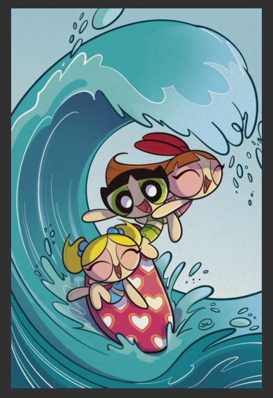 The Powerpuff Girls: Supervillian Spectacular #1E (1:10 Ratio Virgin variant)