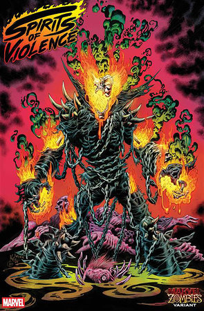 Spirits of Violence #1D (Marvel Zombie variant)