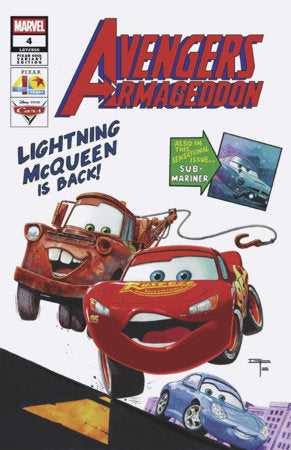 Avengers: Armageddon #4E (Pixar 40th Anniversary variant)