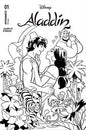 Aladdin (Dynamite Entertainment) #1I (B&W 1:10 Ratio variant)